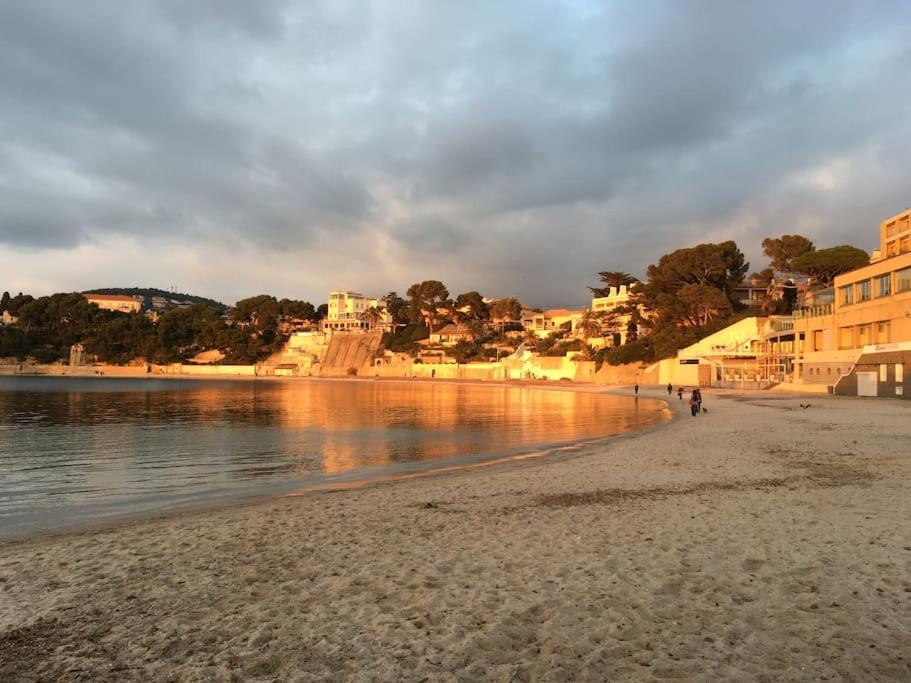 דירות Au Coeur Et Au Calme De Bandol, Parking Et Climatisation מראה חיצוני תמונה